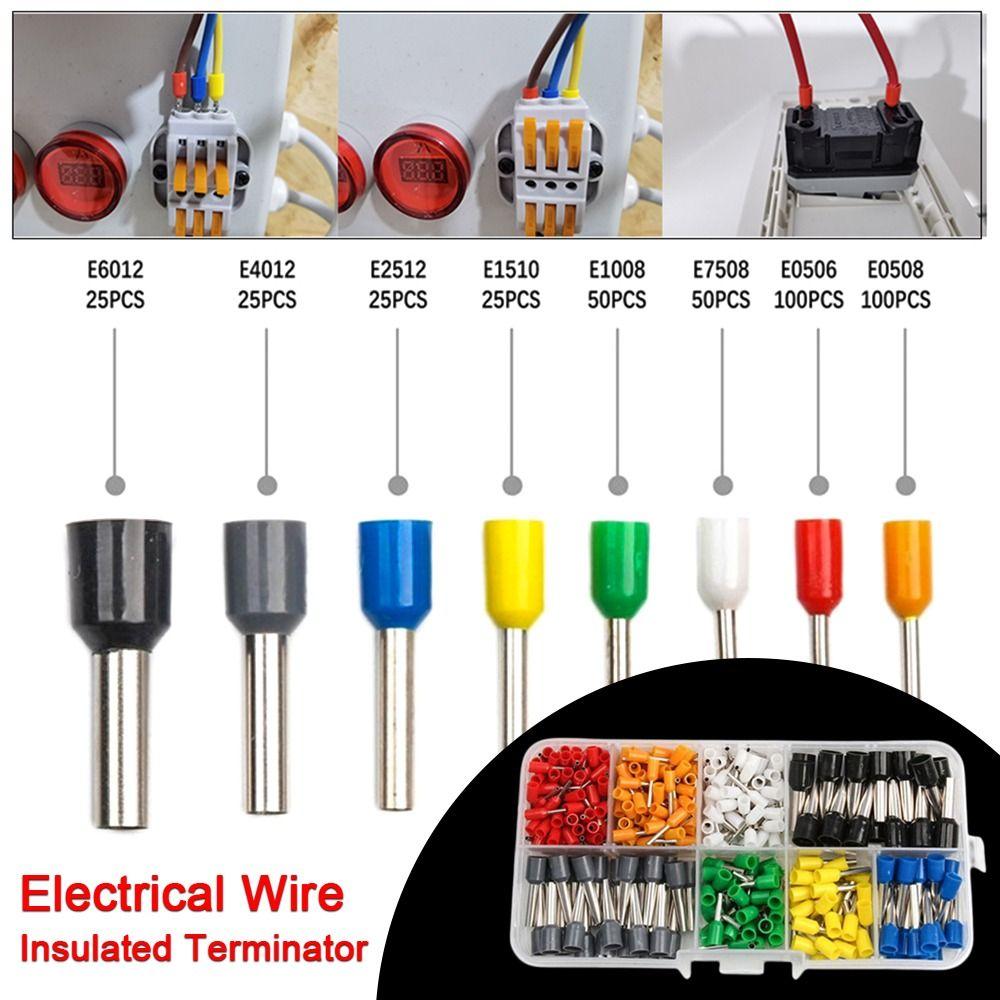 Combination Set Electrical Wire Insulated Terminator VE Tubular Tube Terminal Crimp Terminals 300pcs
Combination Set Electrical Wire Insulated Terminator VE Tubular Tube Terminal Crimp Terminals 300pcs