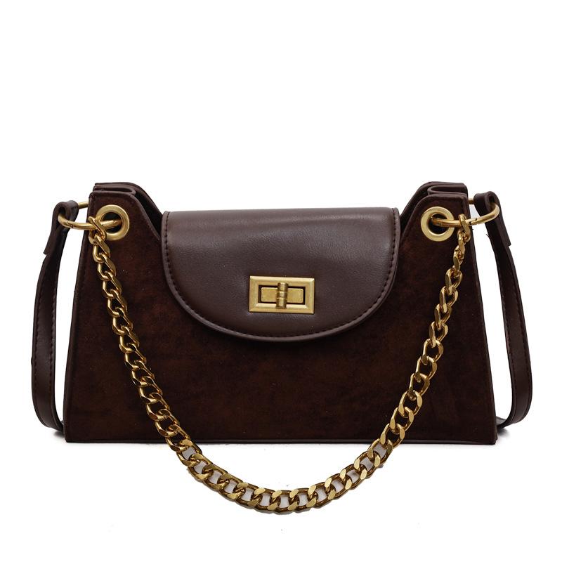 Stylish and exquisite versatile portable baguette bag women s simple and high-end leopard print shoulder messenger bag 27*8*16 темно-коричневого кольору
Stylish and exquisite versatile portable baguette bag women s simple and high-end leopard print shoulder messenger bag 27*8*16 темно-коричневого кольору