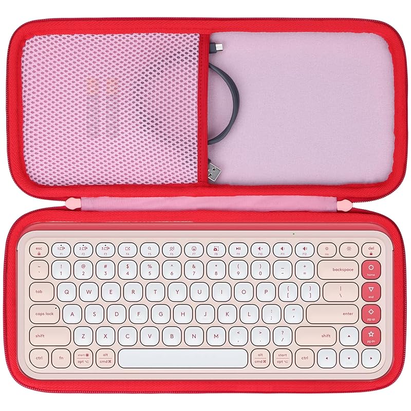 Logitech compatible with Lebakort storage case POP ICON KEYS K680GR K680OW keyboard (pink case)
Logitech compatible with Lebakort storage case POP ICON KEYS K680GR K680OW keyboard (pink case)