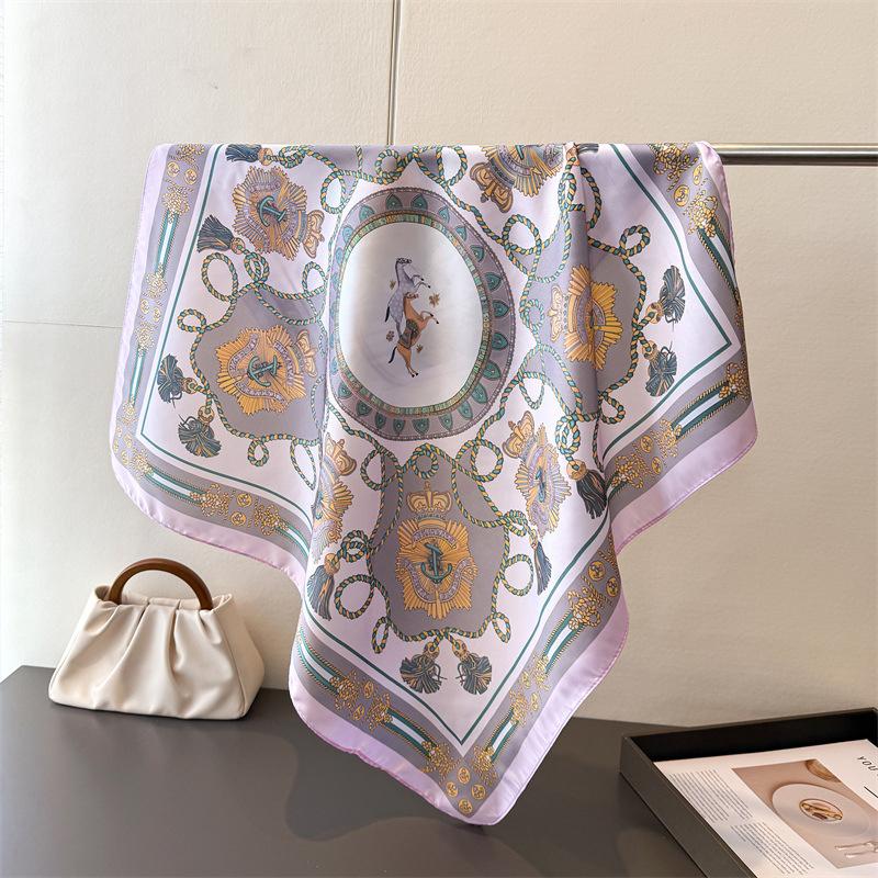 2026 Luxury Silk Skinny Scarf for Lady Spring Horse Print Headband Small Hair Band Bag Ribbon Handle Female Handkerchief Scarves 70x70cm
2026 Luxury Silk Skinny Scarf for Lady Spring Horse Print Headband Small Hair Band Bag Ribbon Handle Female Handkerchief Scarves 70x70cm