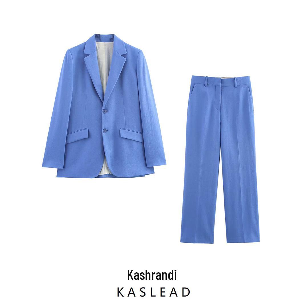 2025 Spring Women s European & American Style Blend Suit Jacket with Casual Pants XS
2025 Spring Women s European & American Style Blend Suit Jacket with Casual Pants XS