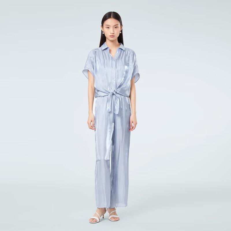 OVVOVV Women s Short Sleeve Casual Knot-Hem Shirt S
OVVOVV Women s Short Sleeve Casual Knot-Hem Shirt S