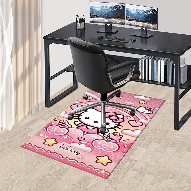 1pc Hello Kitty Office Carpet Under Chair Mat Gift Universal Cute Cartoon Rug for Room Decor Birthday Present Bedroom Flooring Mat Pink Hear 60cm by 90cm
1pc Hello Kitty Office Carpet Under Chair Mat Gift Universal Cute Cartoon Rug for Room Decor Birthday Present Bedroom Flooring Mat Pink Hear 60cm by 90cm