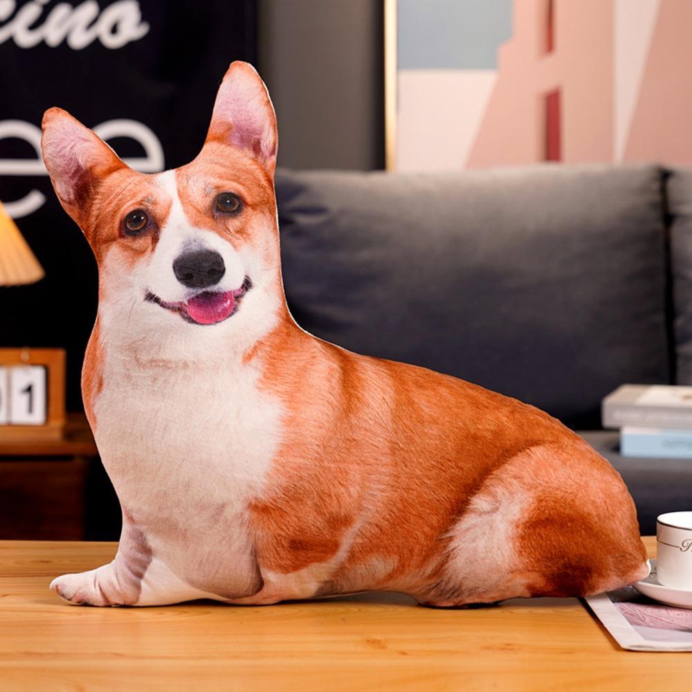 3D Simulation Dog Plush Toys Shiba Inu Bulldog Dog Cushion Dog Stuffed Pillow Birthday Gifts Corgi
3D Simulation Dog Plush Toys Shiba Inu Bulldog Dog Cushion Dog Stuffed Pillow Birthday Gifts Corgi