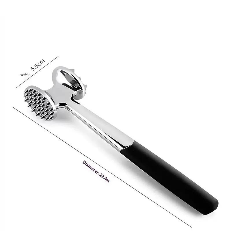 Double-Sided Loose Meat Hammer Zinc Alloy Tendon Breaker Patting Pork Meat Hammer Pork Steak Fluffy Hammer Kitchen Tools
Double-Sided Loose Meat Hammer Zinc Alloy Tendon Breaker Patting Pork Meat Hammer Pork Steak Fluffy Hammer Kitchen Tools