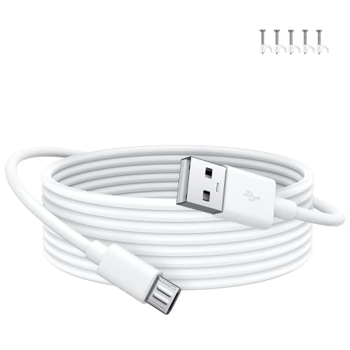 Кабель Micro USB 3 м для наружной внутренней камеры видеонаблюдения, блок питания, кабель питания Micro USB USBA на Micro B, совместимый с камерой Furbo Dog/XIAO MI Came
Кабель Micro USB 3 м для наружной внутренней камеры видеонаблюдения, блок питания, кабель питания Micro USB USBA на Micro B, совместимый с камерой Furbo Dog/XIAO MI Came