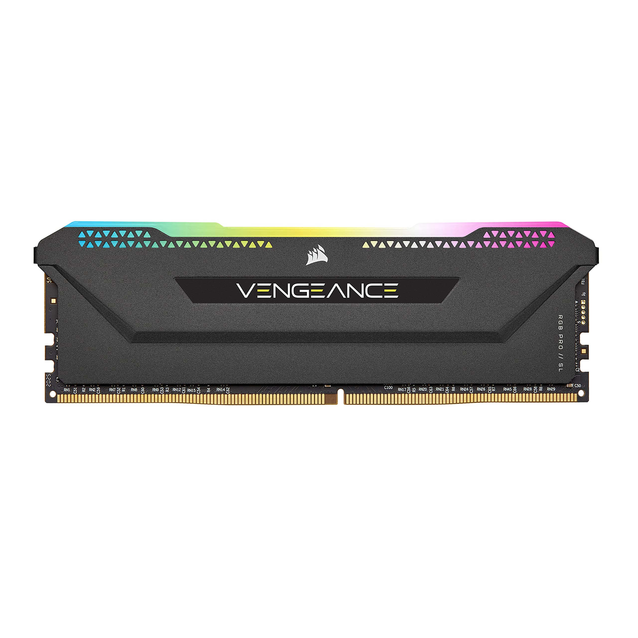 CORSAIR Vengeance RGB PRO SL 32GB DDR4 4000 C18 Desktop Memory Black (2x16GB) (PC4-32000) 1.35V - чорний
CORSAIR Vengeance RGB PRO SL 32GB DDR4 4000 C18 Desktop Memory Black (2x16GB) (PC4-32000) 1.35V - чорний