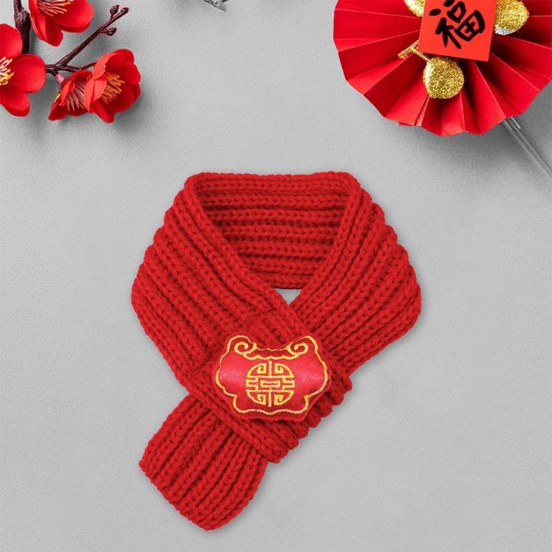 New Pet New Year Scarf for Cats, Lion Dance Decoration Scarf for Dogs, Festive Collar for Dogs, Lucky Necktie for Pets During The Spring Festival Fusuo Doll червоний
New Pet New Year Scarf for Cats, Lion Dance Decoration Scarf for Dogs, Festive Collar for Dogs, Lucky Necktie for Pets During The Spring Festival Fusuo Doll червоний
