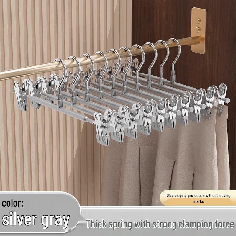 Скидка 5 юаней - Бесследные нескользящие зажимы для вешалки для брюк для одежды
Скидка 5 юаней - Бесследные нескользящие зажимы для вешалки для брюк для одежды