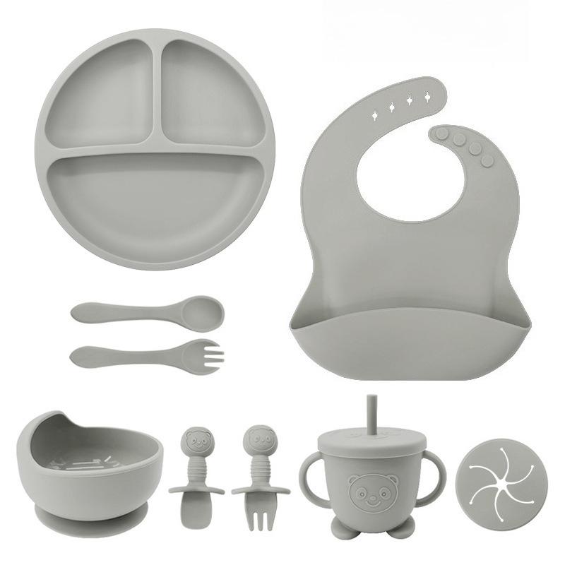 9Pcs/set Children s Silicone Tableware Set, Anti-slip Suction Cup Design, Easy To Clean Baby Food Training Set
9Pcs/set Children s Silicone Tableware Set, Anti-slip Suction Cup Design, Easy To Clean Baby Food Training Set