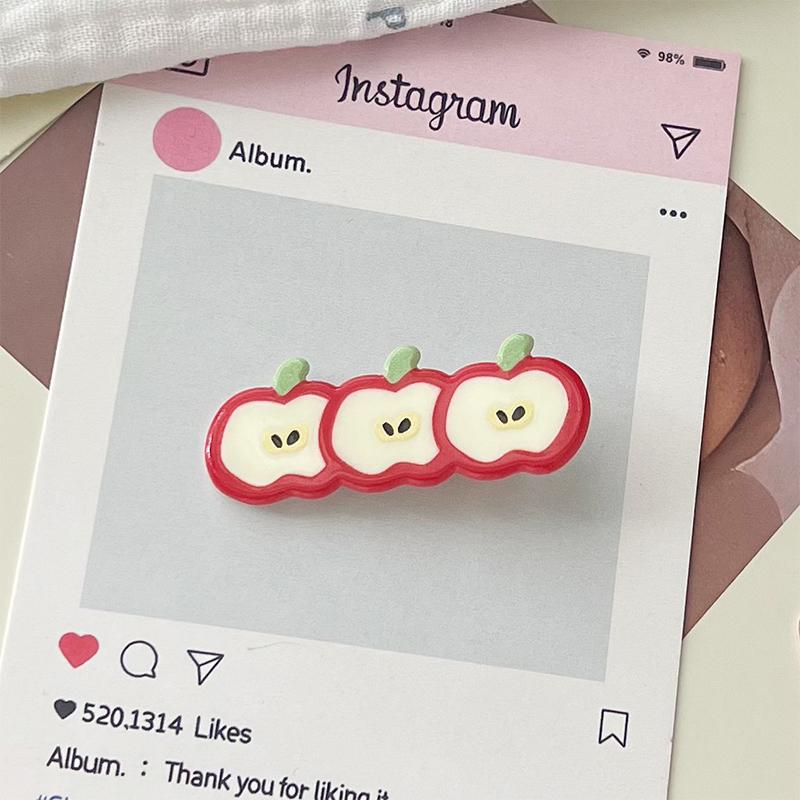 Заколка для волос Ins Style Fruits, милая заколка для волос для девочек, симпатичные заколки с челкой на бок для девочек, аксессуары для волос, универсальный головной убор
Заколка для волос Ins Style Fruits, милая заколка для волос для девочек, симпатичные заколки с челкой на бок для девочек, аксессуары для волос, универсальный головной убор