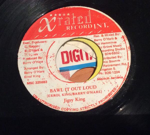 7inch Record JIGSY KING Bawl It Out Loud MSC325693 XRated Record Jamaica Reggae Ska Dub Used
7inch Record JIGSY KING Bawl It Out Loud MSC325693 XRated Record Jamaica Reggae Ska Dub Used