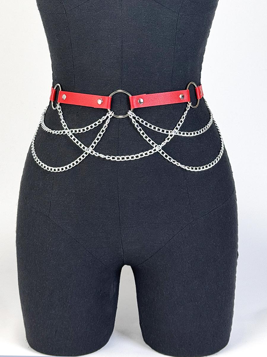 Fashion Belt Female Street Style Waist Chain Tassels Belt Adjustable Casual Decorative Belly Chain Gothic Clothing Accessories
Fashion Belt Female Street Style Waist Chain Tassels Belt Adjustable Casual Decorative Belly Chain Gothic Clothing Accessories
