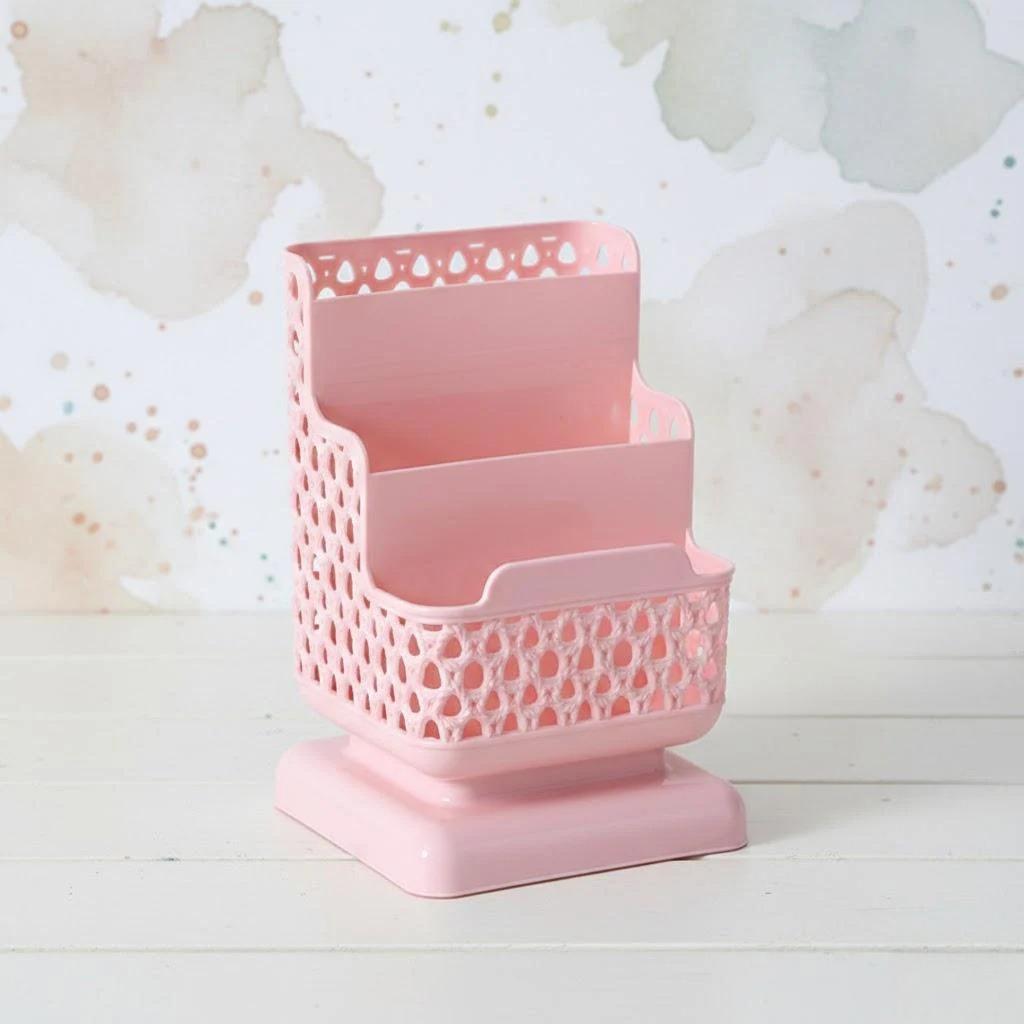 Simple 3-Tier Plastic Pen Holder Desk Organizer Multi-Function Office Home Desktop Stationery Storage for Students розовый
Simple 3-Tier Plastic Pen Holder Desk Organizer Multi-Function Office Home Desktop Stationery Storage for Students розовый