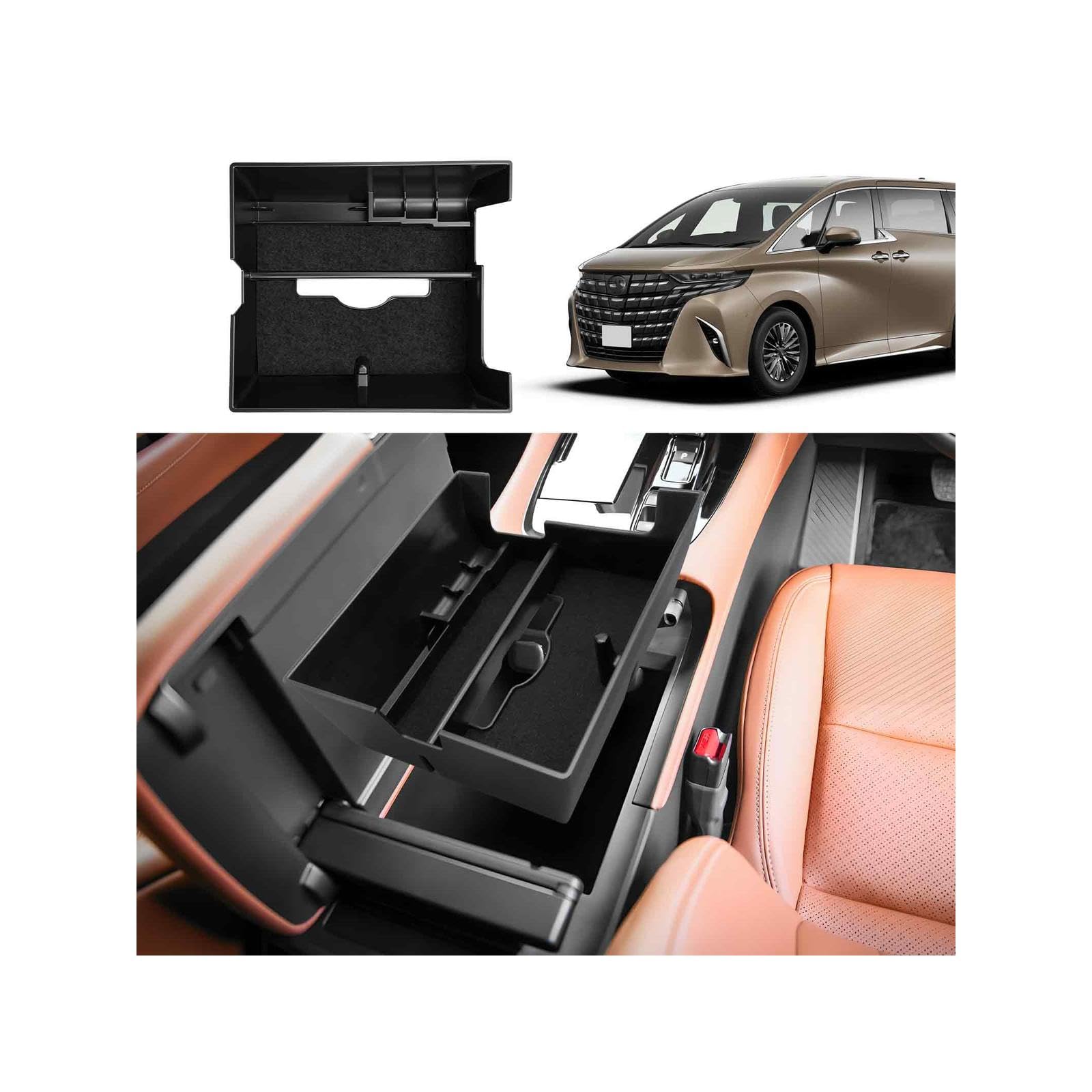ECOZEN Toyota Alphard 40 Series Console Console Small Item Storage Center Console Tissue Car Storage Storage ABS Interior 40 Series Accessories Box,
ECOZEN Toyota Alphard 40 Series Console Console Small Item Storage Center Console Tissue Car Storage Storage ABS Interior 40 Series Accessories Box,