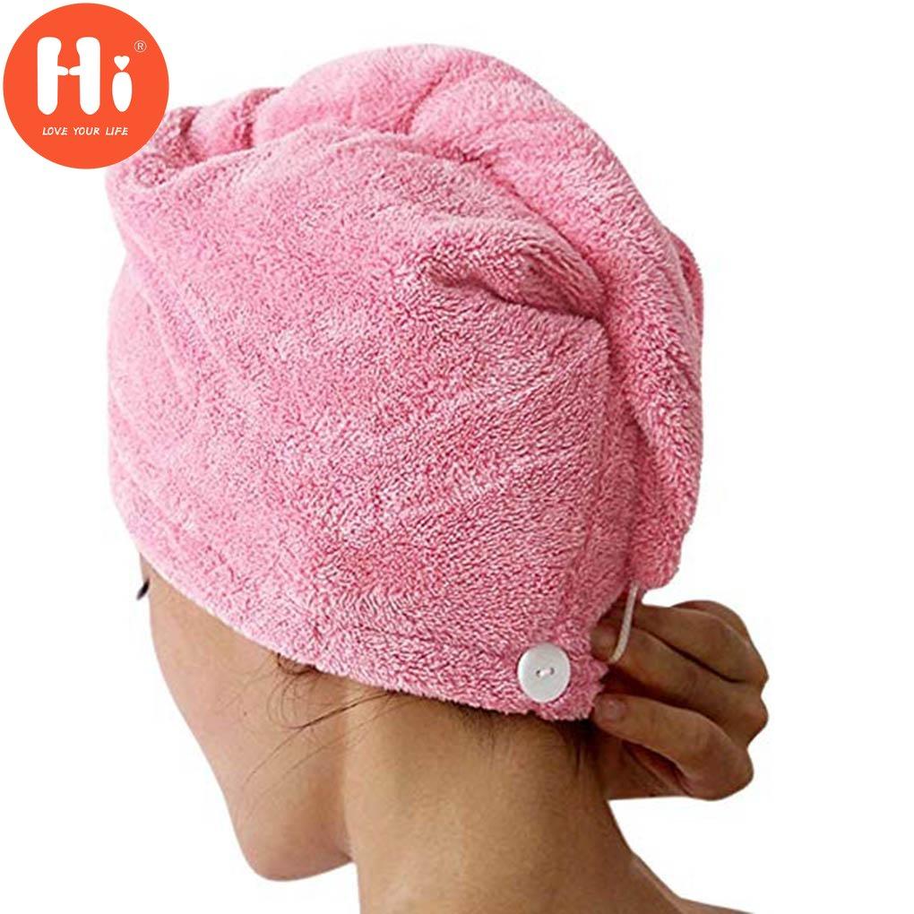 Hi Coral Velvet Полотенце для сушки волос Ультра-абсорбент с закручивающейся головкой Шапочка для сушки волос на пуговицах HatHi
Hi Coral Velvet Полотенце для сушки волос Ультра-абсорбент с закручивающейся головкой Шапочка для сушки волос на пуговицах HatHi