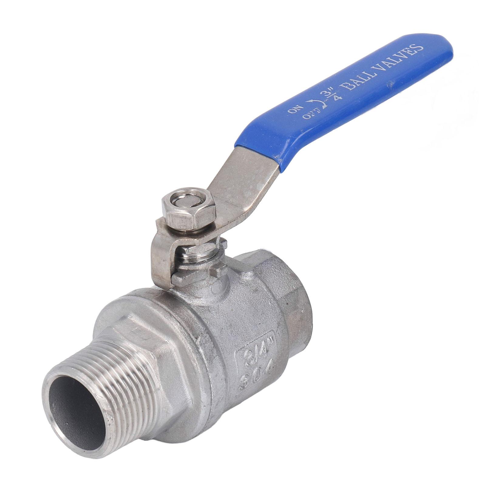 Ball Valve Female Male Thread 34in Stainless Steel Good Sealing NPT Ball Valve for Water Oil Gas
Ball Valve Female Male Thread 34in Stainless Steel Good Sealing NPT Ball Valve for Water Oil Gas
