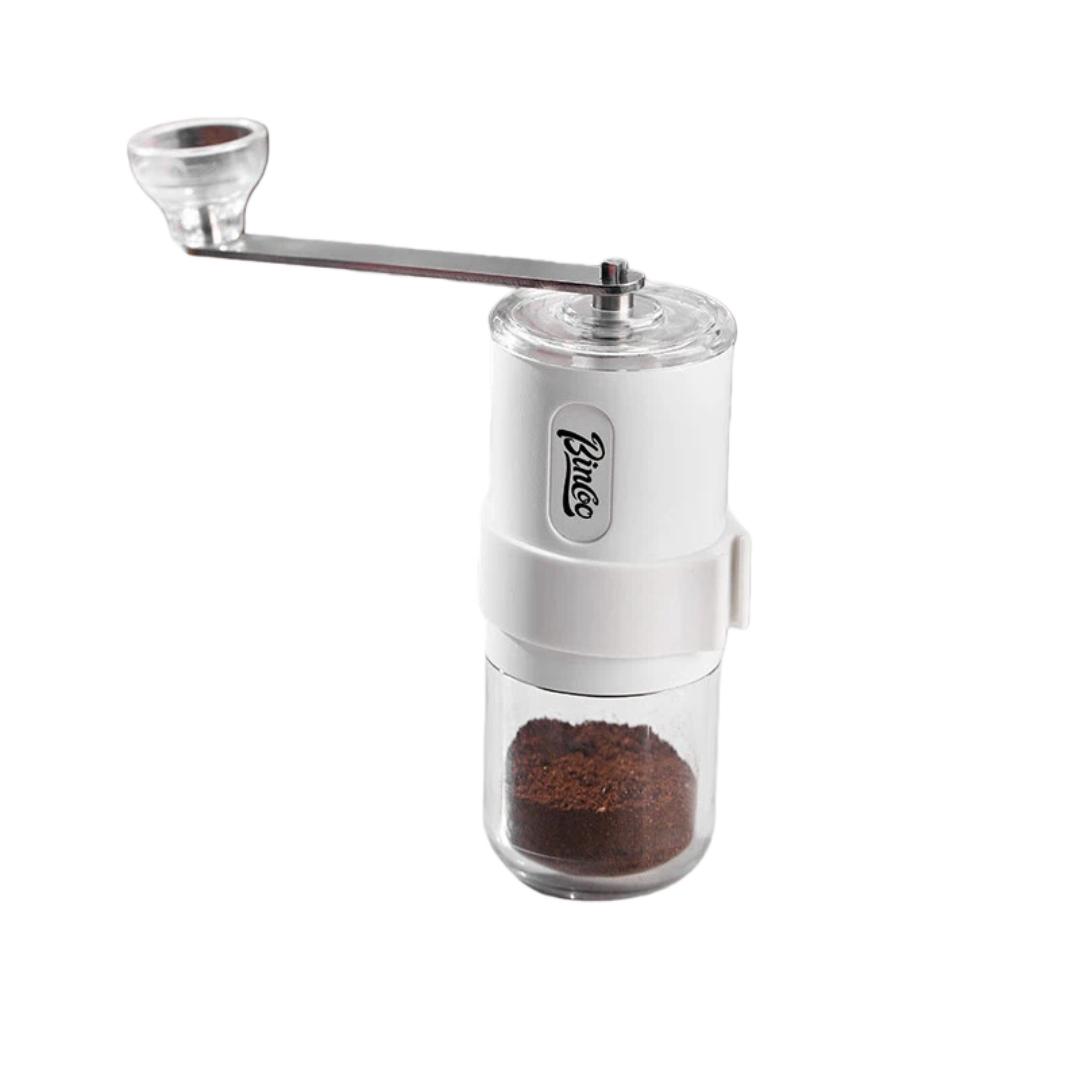 Bincoo Hand-Crank Coffee Grinder, Small Portable Coffee Bean Grinder, Foldable Mini Manual Coffee Grinder, White білий
Bincoo Hand-Crank Coffee Grinder, Small Portable Coffee Bean Grinder, Foldable Mini Manual Coffee Grinder, White білий