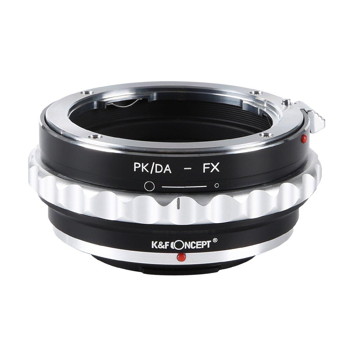 Concept Lens Mount Adapter Pentax K mount lens lenses to Fujifilm X K&F KF-DAX (Converts (DA compatible) mount)
Concept Lens Mount Adapter Pentax K mount lens lenses to Fujifilm X K&F KF-DAX (Converts (DA compatible) mount)