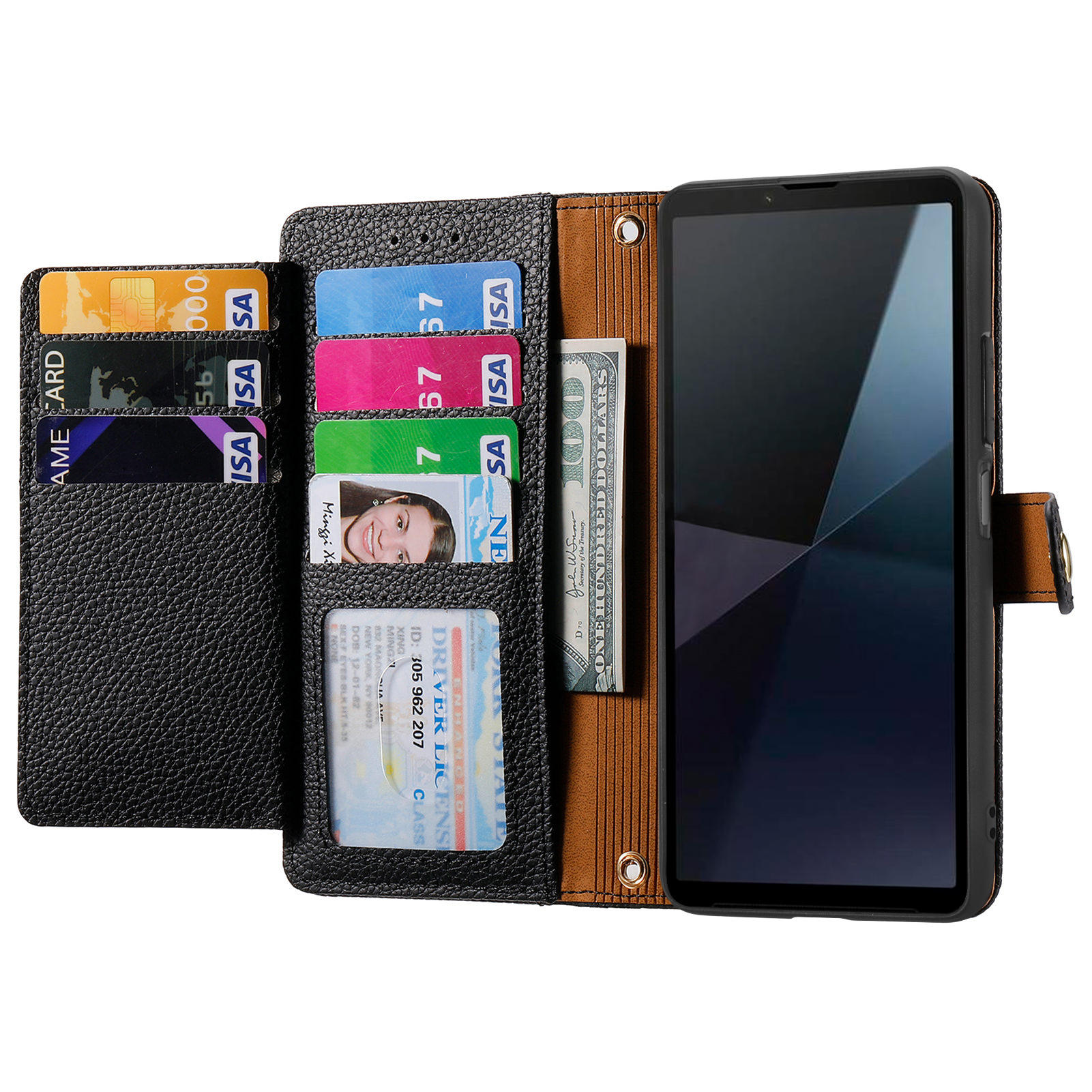 For Sony Xperia 10 VI Case PU Leather RFID Blocking Zipper Phone Cover Heart Pattern Black
For Sony Xperia 10 VI Case PU Leather RFID Blocking Zipper Phone Cover Heart Pattern Black