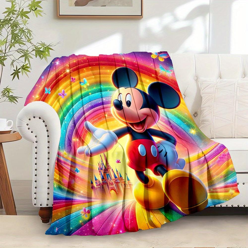 1 pc Flannel Mickey Mouse Rainbow Butterfly Bedding Throw Blanket Sofa Cover Gift Home Decoration Adults Warm Plush Coverlet 3D Printed Comf 130x150cm
1 pc Flannel Mickey Mouse Rainbow Butterfly Bedding Throw Blanket Sofa Cover Gift Home Decoration Adults Warm Plush Coverlet 3D Printed Comf 130x150cm