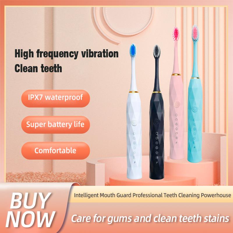 TONGWODE Smart Electric Toothbrush For Teeth Brushes Vibration Dental Tooth Whitening Cleaner USB Rechargeable Oral Care Toothbr
TONGWODE Smart Electric Toothbrush For Teeth Brushes Vibration Dental Tooth Whitening Cleaner USB Rechargeable Oral Care Toothbr
