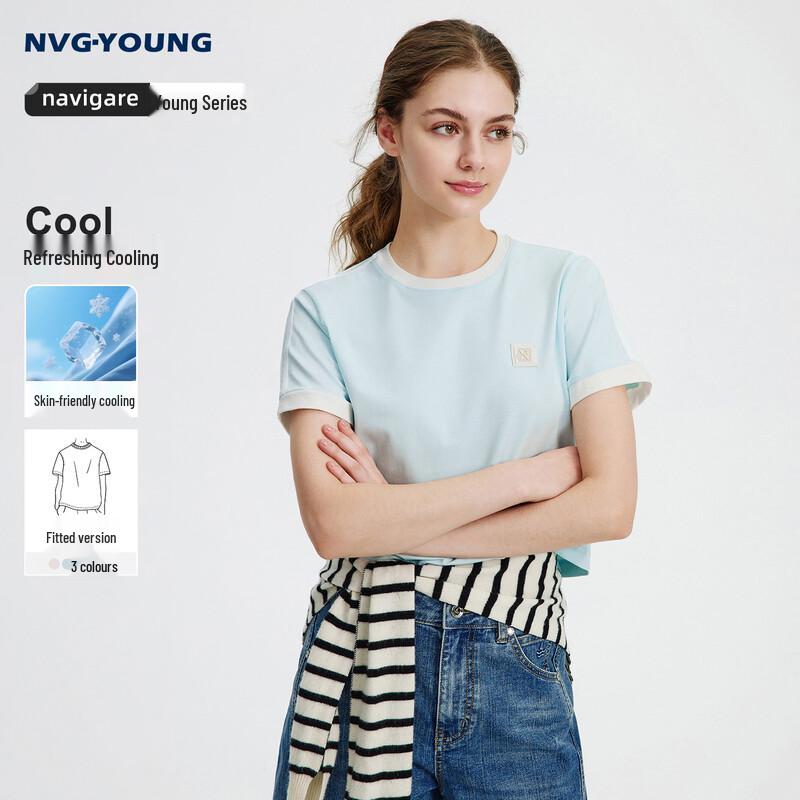 NVG·YOUNG Women s Color-Block Cooling Short Sleeve T-Shirt XL
NVG·YOUNG Women s Color-Block Cooling Short Sleeve T-Shirt XL
