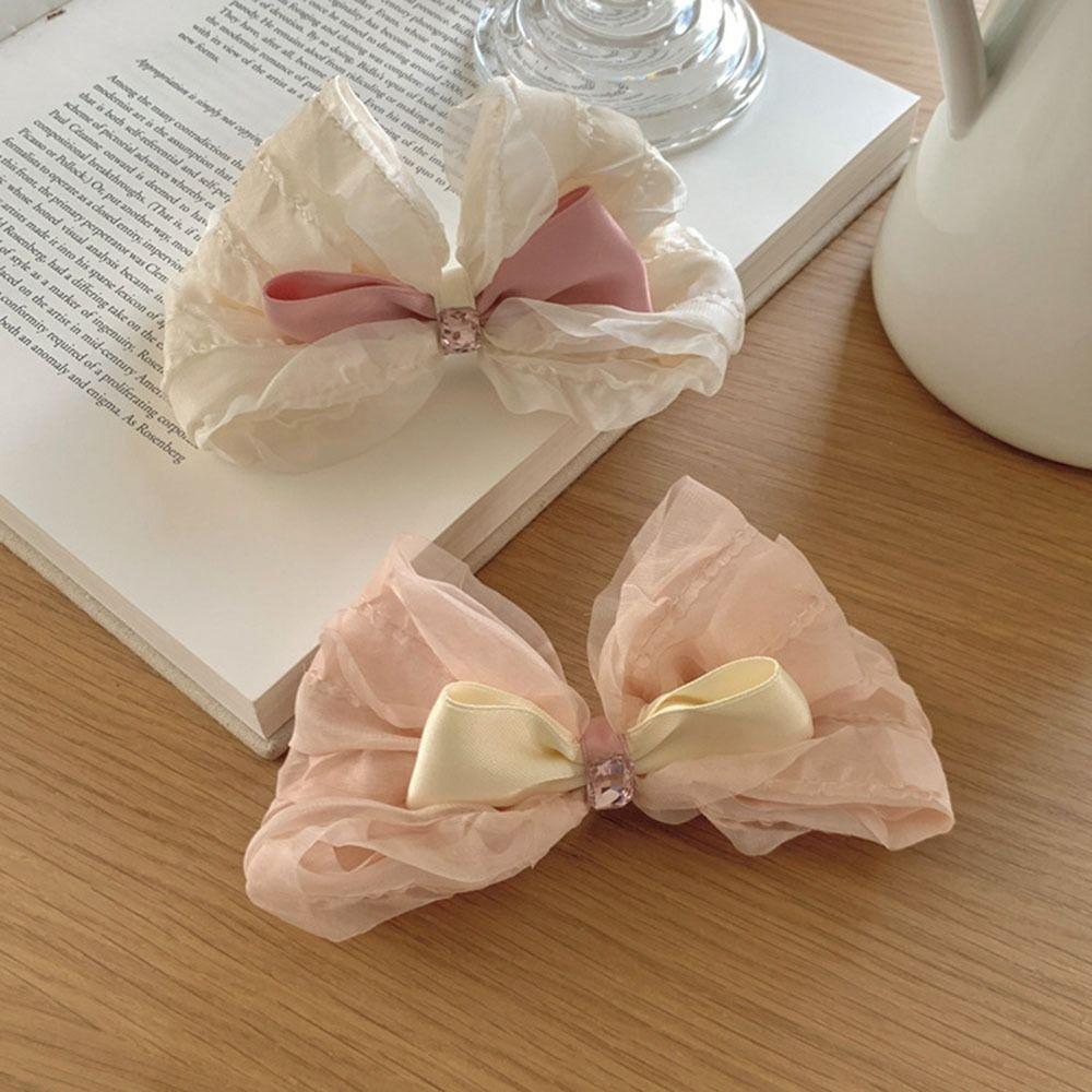 Ткань Лолита Y2K для девочек корейские заколки для волос балетки заколки аксессуары для волос бант шпилька white-A 
Ткань Лолита Y2K для девочек корейские заколки для волос балетки заколки аксессуары для волос бант шпилька white-A