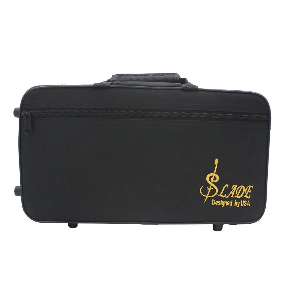 SLADE Clarinet Storage Carrying Case Black Oxford Cloth Waterproof Handbag Square Storage Box Woodwind Instrument Accessories
SLADE Clarinet Storage Carrying Case Black Oxford Cloth Waterproof Handbag Square Storage Box Woodwind Instrument Accessories