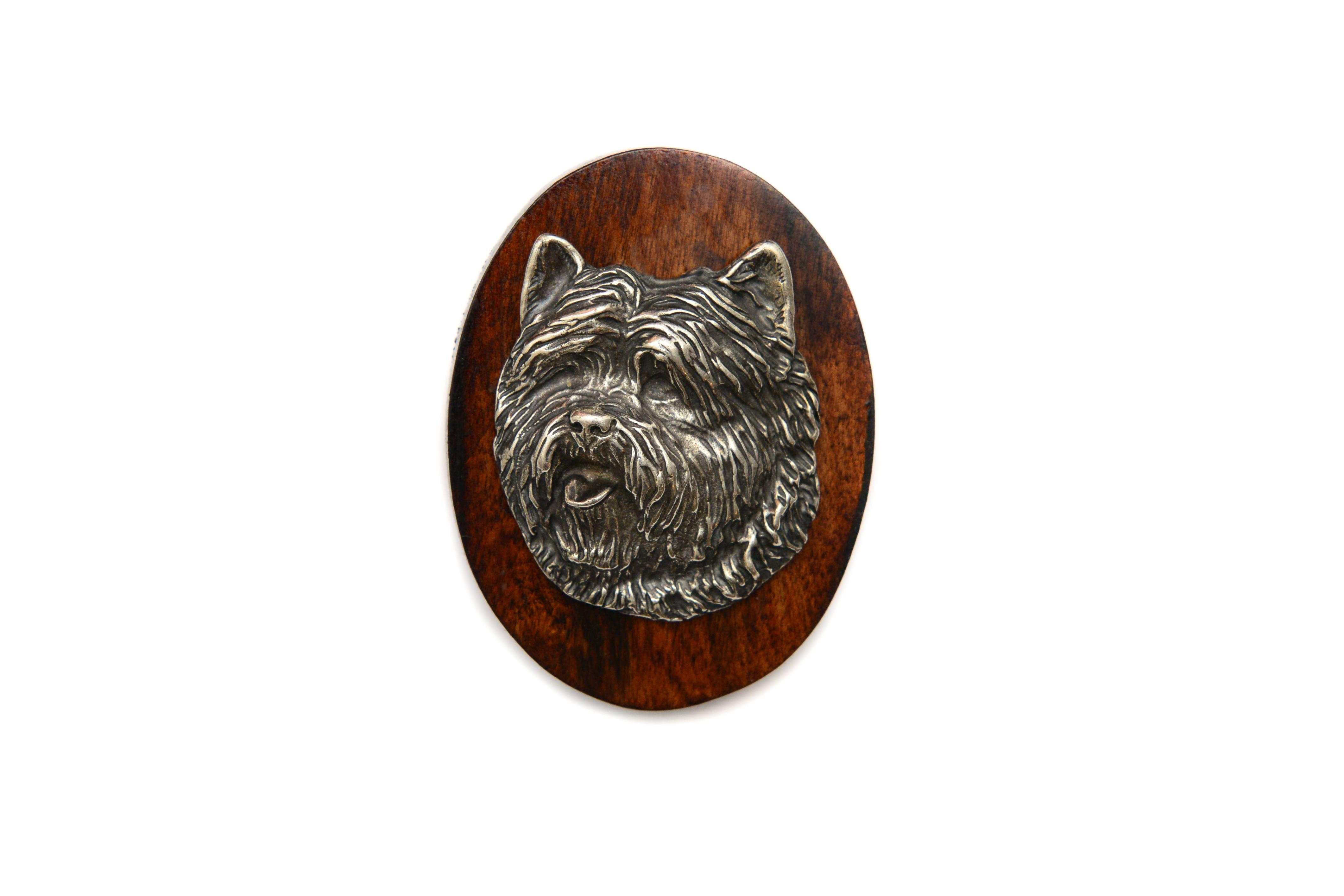 Cairn Terrier - Dog show brooch, starter number clip, dog pin by Art-Dog
Cairn Terrier - Dog show brooch, starter number clip, dog pin by Art-Dog
