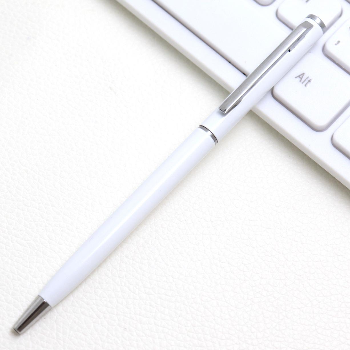 Креативная маленькая металлическая шариковая ручка с вращающейся мини-ручкой для подарков и рекламы, ручка для офиса и бизнеса Bullet 1.0 белый
Креативная маленькая металлическая шариковая ручка с вращающейся мини-ручкой для подарков и рекламы, ручка для офиса и бизнеса Bullet 1.0 белый