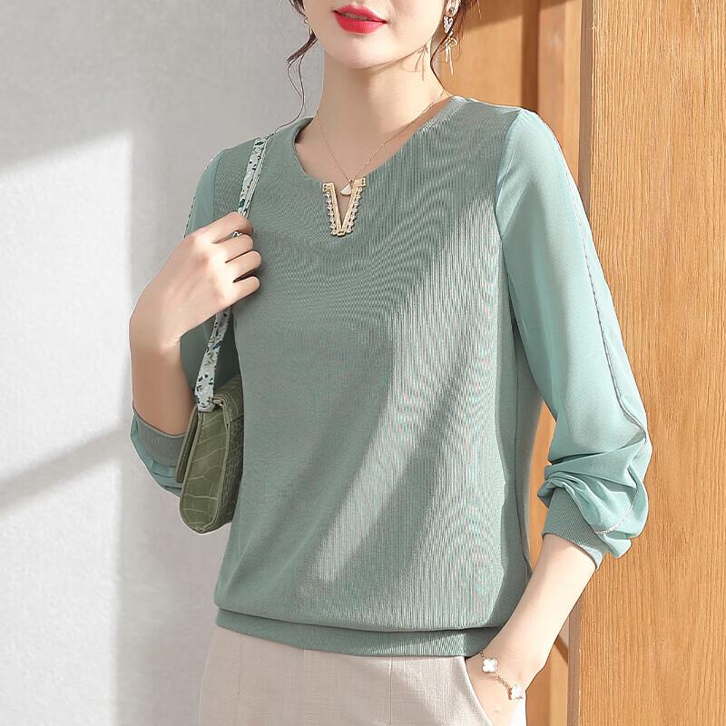 Stylish Women s Long-Sleeve Autumn T-Shirt 3XL (120-135 lbs)
Stylish Women s Long-Sleeve Autumn T-Shirt 3XL (120-135 lbs)