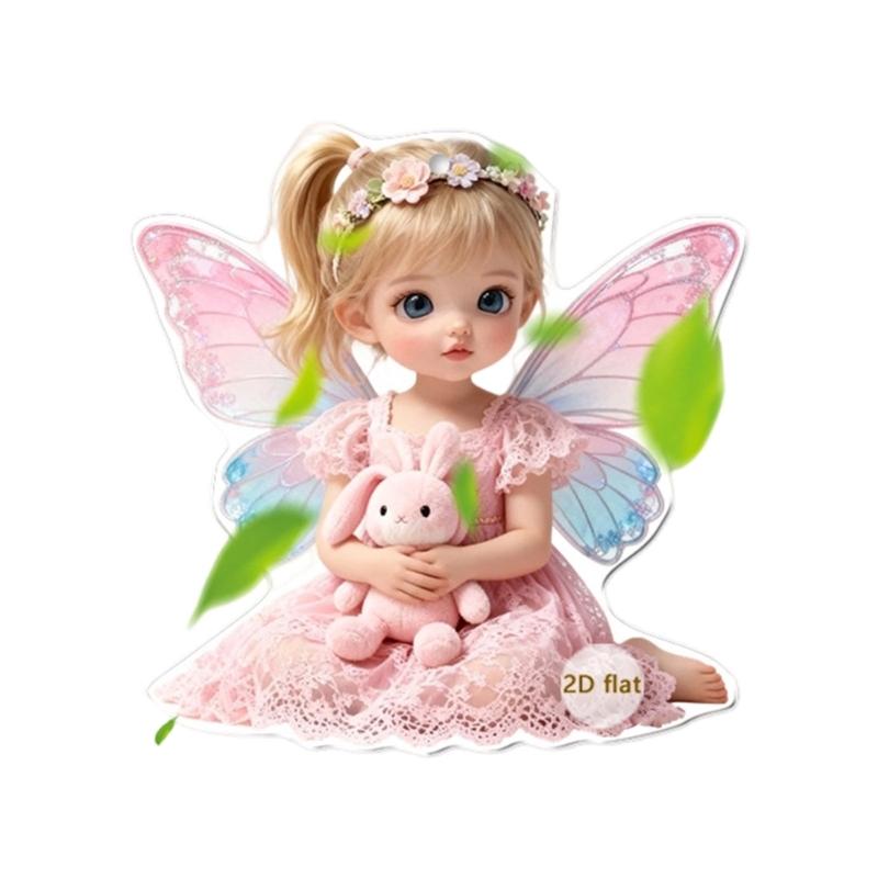 2D Flat Acrylic Baby Fairies Keychain Pendant Fantasy Hanging Ornament for Women and Girls Bag Charm Accessories Gifting
2D Flat Acrylic Baby Fairies Keychain Pendant Fantasy Hanging Ornament for Women and Girls Bag Charm Accessories Gifting