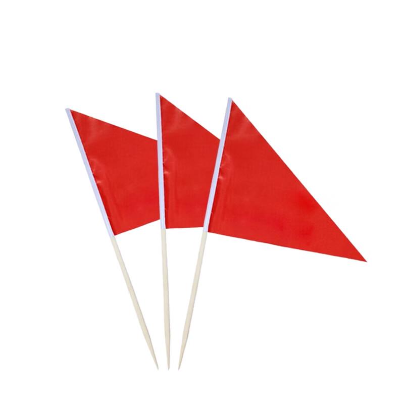 Sanjian Small Triangular Red Flags
Sanjian Small Triangular Red Flags