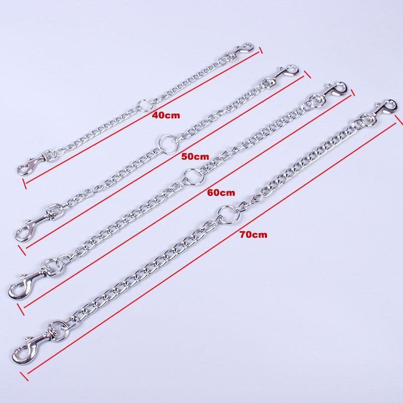 Chrome Alloy Double-Headed Pet Dog Collar & Leash Extension Chain S - 40cm Length, 2.5mm Thick белый
Chrome Alloy Double-Headed Pet Dog Collar & Leash Extension Chain S - 40cm Length, 2.5mm Thick белый
