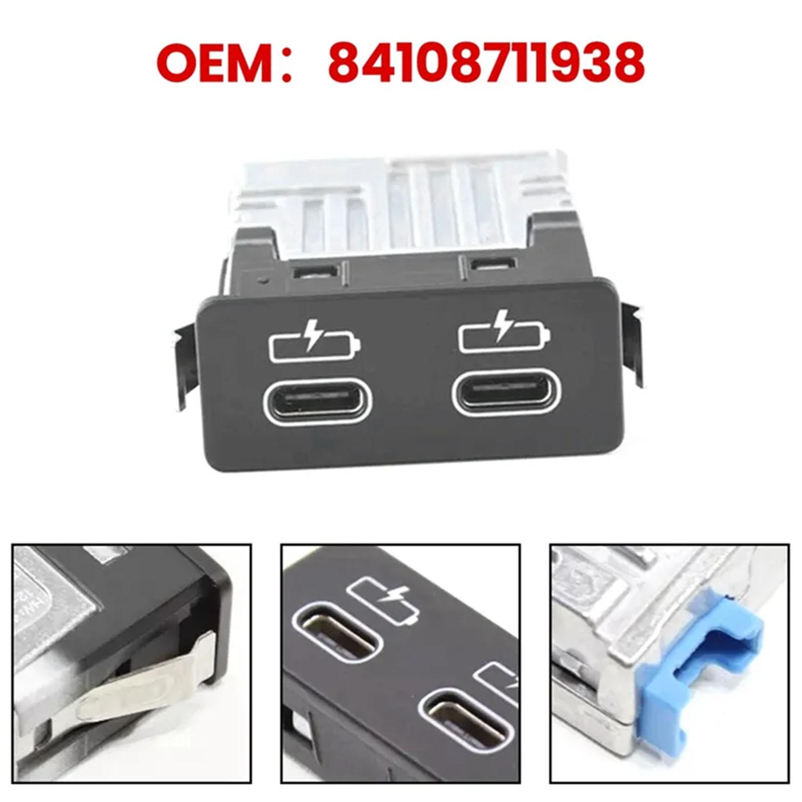 Fast Charging Double USB C Auto Socket For F93 F97 F98 118i 120i 220i 230i 320i 330i G29 Vehicle Sturdy Dustproof Design 1
Fast Charging Double USB C Auto Socket For F93 F97 F98 118i 120i 220i 230i 320i 330i G29 Vehicle Sturdy Dustproof Design 1