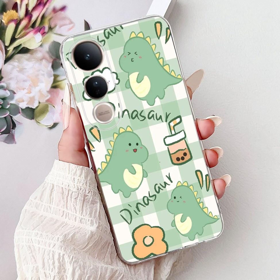 For Vivo V50 Lite 5G Case Clear Fashion Luxury Cute Cartoon Cat Cool Soft TPU Bumper Cover For Vivo V50Lite 5G Phone Case Funda Vivo V50 Lite 5G
For Vivo V50 Lite 5G Case Clear Fashion Luxury Cute Cartoon Cat Cool Soft TPU Bumper Cover For Vivo V50Lite 5G Phone Case Funda Vivo V50 Lite 5G