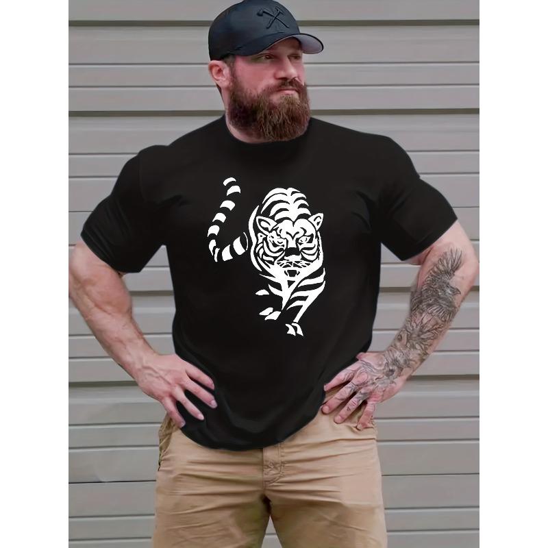 European sizes Men s Summer Short Sleeve T-Shirt - Mid-Stretch Fabric, Oversized Fit Crew Neck Casual Shirt, Casual Attire XL чорний
European sizes Men s Summer Short Sleeve T-Shirt - Mid-Stretch Fabric, Oversized Fit Crew Neck Casual Shirt, Casual Attire XL чорний