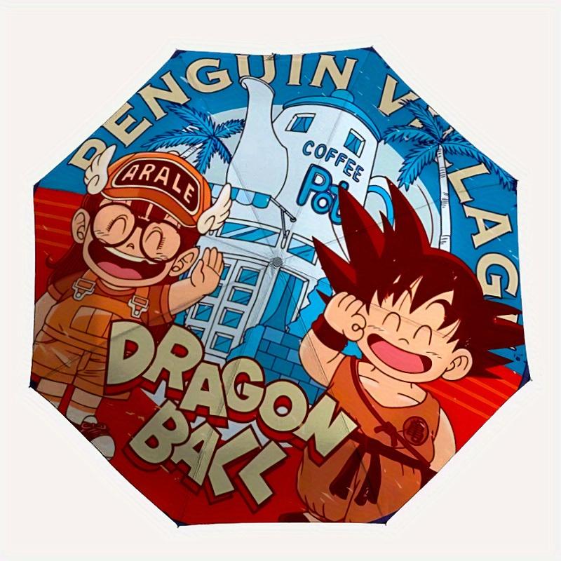 1pc Dragon Ball Automatic Folding Umbrella, 8 Ribs for All-Season Use, Portable for Travel & Outdoor Activities075
1pc Dragon Ball Automatic Folding Umbrella, 8 Ribs for All-Season Use, Portable for Travel & Outdoor Activities075