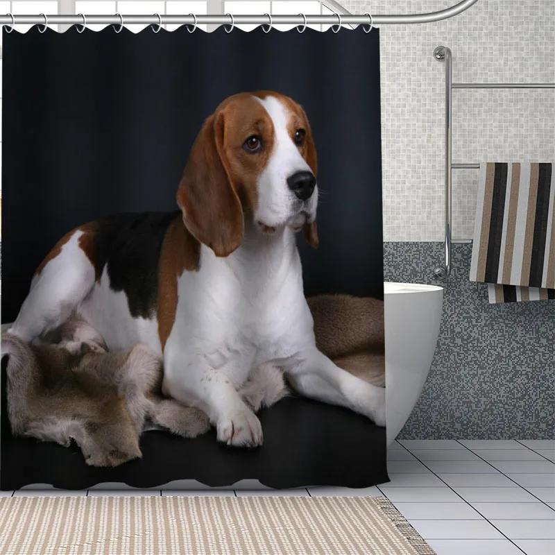 Beagle Dog Bathroom Curtains Waterproof Polyester Cute Pet Animal Shower Curtain Home Decoration Bathtub Curtains With 12 Hooks W60H190(CM)-1 Pcs
Beagle Dog Bathroom Curtains Waterproof Polyester Cute Pet Animal Shower Curtain Home Decoration Bathtub Curtains With 12 Hooks W60H190(CM)-1 Pcs