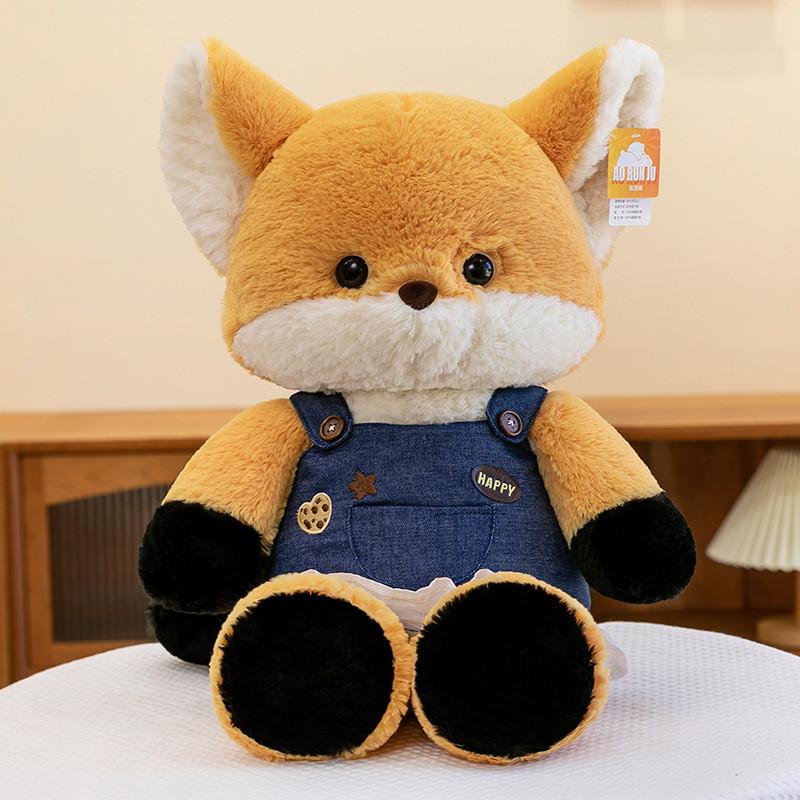 Forest Fox Series Wolf Plush Toy Cartoon Stuffed Doll Room Sofa Decoration Gift Fox Dressed,36cm/14.17in
Forest Fox Series Wolf Plush Toy Cartoon Stuffed Doll Room Sofa Decoration Gift Fox Dressed,36cm/14.17in
