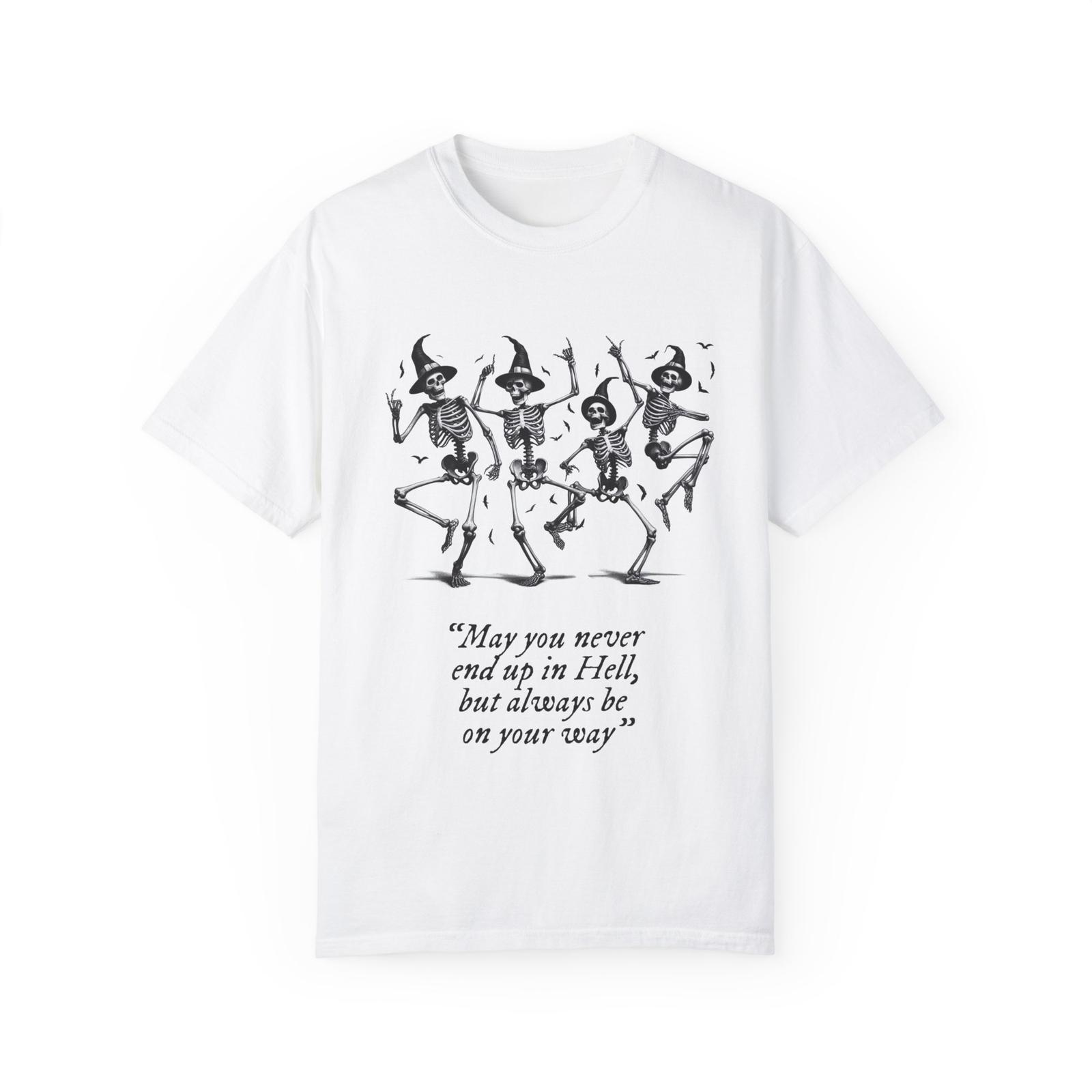 May You Never End Up in Hell Skeletons Halloween Witchy T-Shirt Comfort Colors 5XL різнокольоровий
May You Never End Up in Hell Skeletons Halloween Witchy T-Shirt Comfort Colors 5XL різнокольоровий