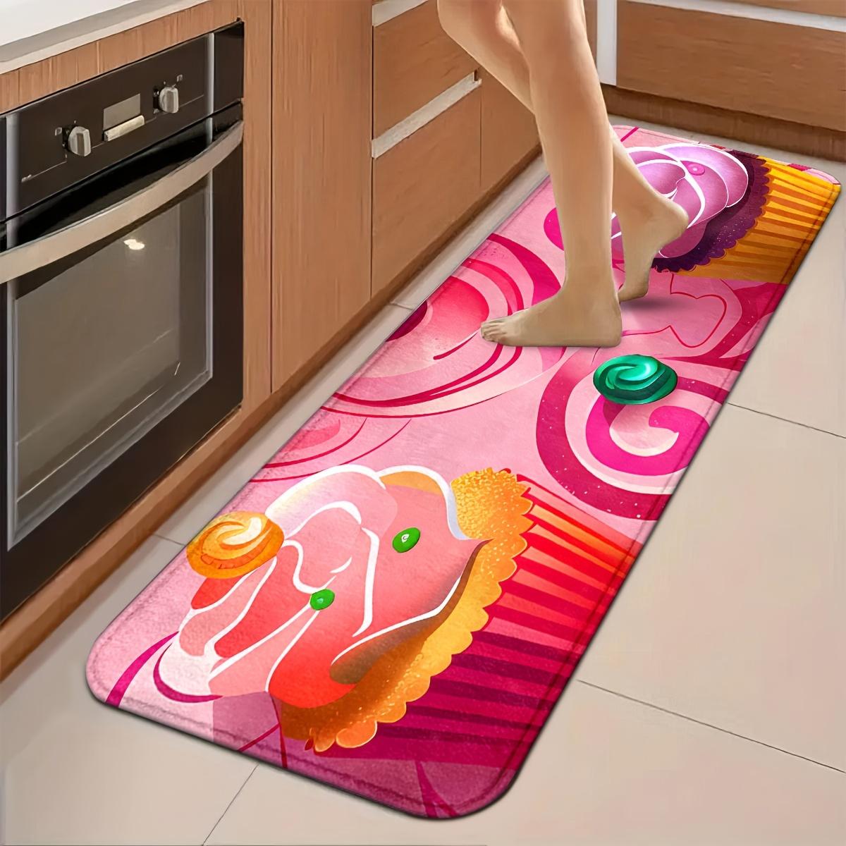 1Pcs Anti Fatigue Kitchen Rugs, Cake ThemedPrint Waterproof Non-Slip Thick Cushioned Kitchen Mat Heavy Duty Comfort Standing Mat for Kitchen 40*60cm
1Pcs Anti Fatigue Kitchen Rugs, Cake ThemedPrint Waterproof Non-Slip Thick Cushioned Kitchen Mat Heavy Duty Comfort Standing Mat for Kitchen 40*60cm
