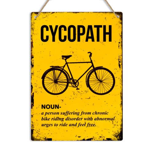 Cycopath Funny Retro Cycling Metal Sign Bike Shed Mancave Plaque Cyclist GiftAluminum 30x40cm(11.8x15.7inch)
Cycopath Funny Retro Cycling Metal Sign Bike Shed Mancave Plaque Cyclist GiftAluminum 30x40cm(11.8x15.7inch)