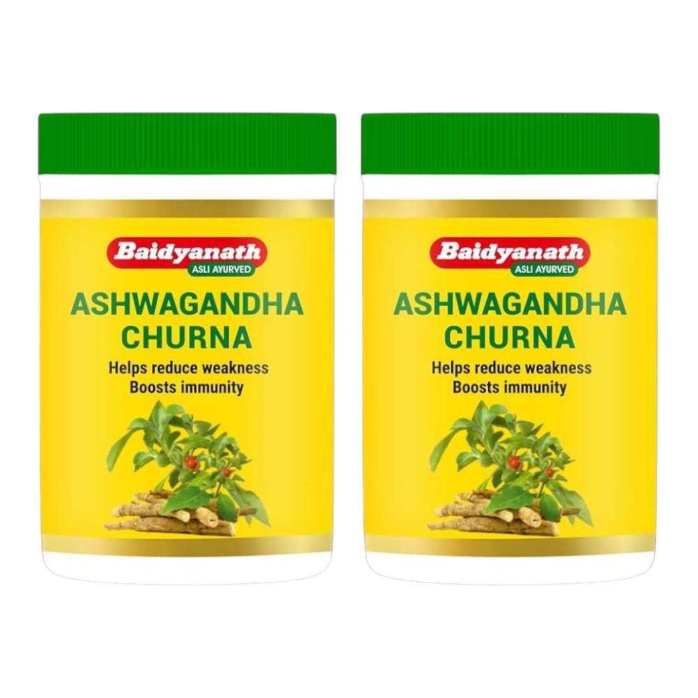 Baidyanath Ashwagandha Churna 100g Pack of 2 – Herbal Stamina Booster, Energy & Strength Enhancer, Stress Relief Supplement
Baidyanath Ashwagandha Churna 100g Pack of 2 – Herbal Stamina Booster, Energy & Strength Enhancer, Stress Relief Supplement