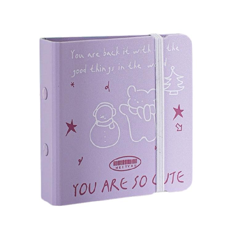 Photo Card Collection 40 Pocket Photo Album 3 Rings PP Binder Cover 3Inch Cards Organiser with Clear Card Sleeve фіолетовий
Photo Card Collection 40 Pocket Photo Album 3 Rings PP Binder Cover 3Inch Cards Organiser with Clear Card Sleeve фіолетовий