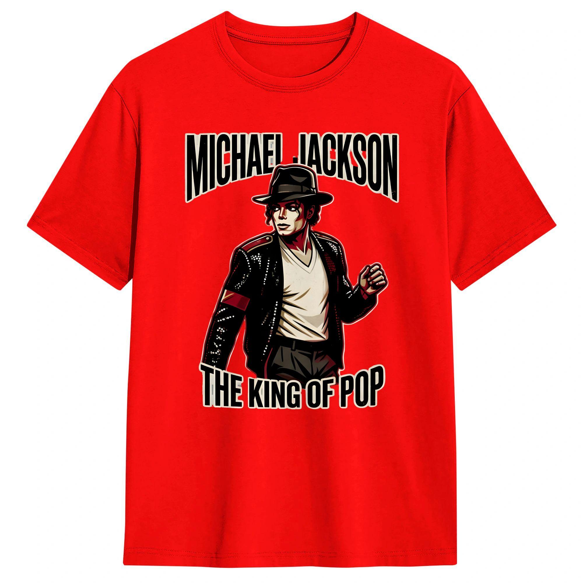 MMichael JJackson The King Of Pop T Shirt Summer Streetwear TShirts Cotton Harajuku Tshirt For Couple Pattern Top Tees S
MMichael JJackson The King Of Pop T Shirt Summer Streetwear TShirts Cotton Harajuku Tshirt For Couple Pattern Top Tees S