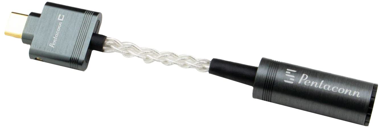 Nippon Dics Pentaconn to Jack Conversion Cable DAC Pentaconn C Silver Coated OFC Nippon Dics Type-C 4.4mm Built-in (Oxygen-Free Copper) NEH1-21-001
Nippon Dics Pentaconn to Jack Conversion Cable DAC Pentaconn C Silver Coated OFC Nippon Dics Type-C 4.4mm Built-in (Oxygen-Free Copper) NEH1-21-001