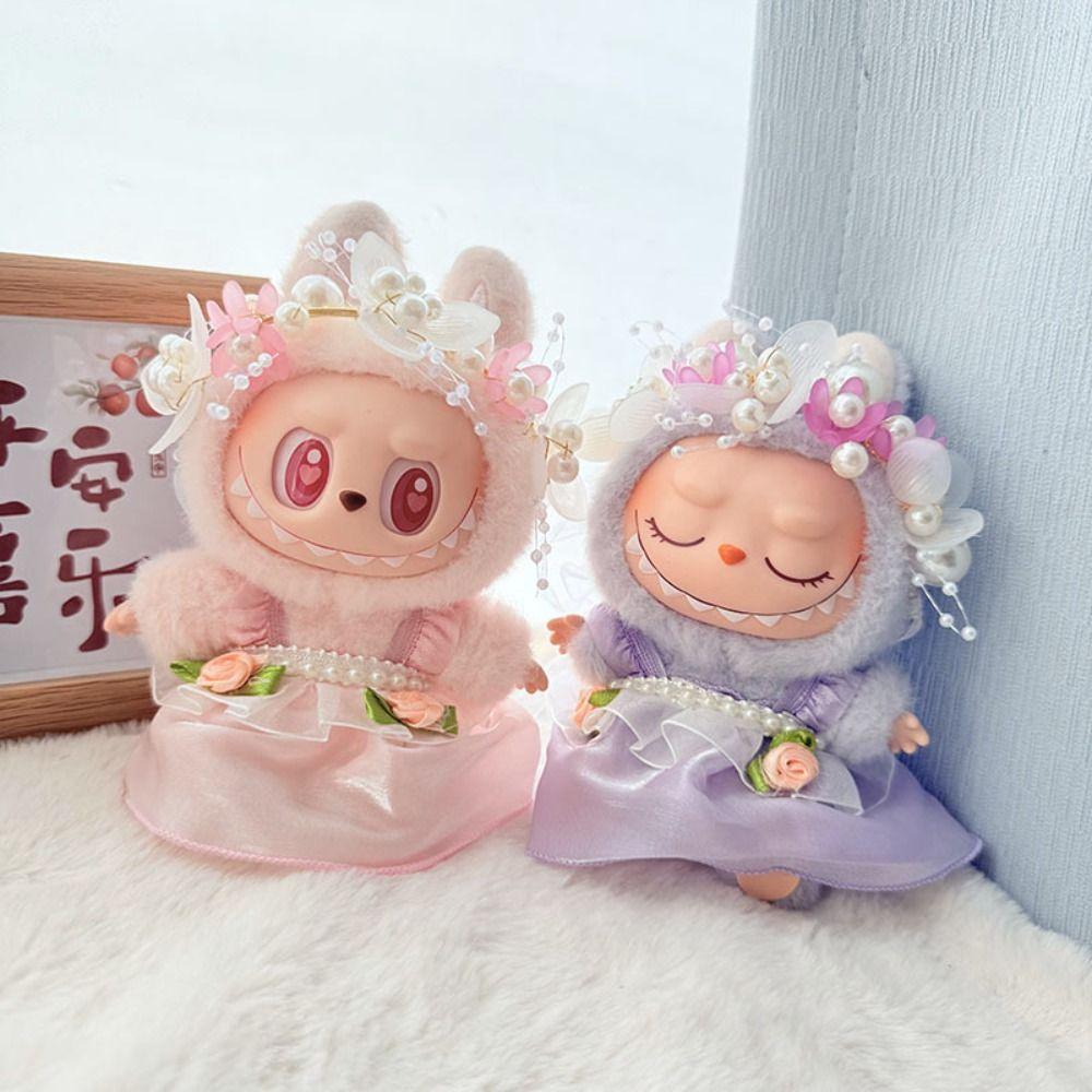 Flower Style Sitting Labubu Time Cloth Pearl 17cm Plush Dolls Clothes Children Gift Style 2
Flower Style Sitting Labubu Time Cloth Pearl 17cm Plush Dolls Clothes Children Gift Style 2