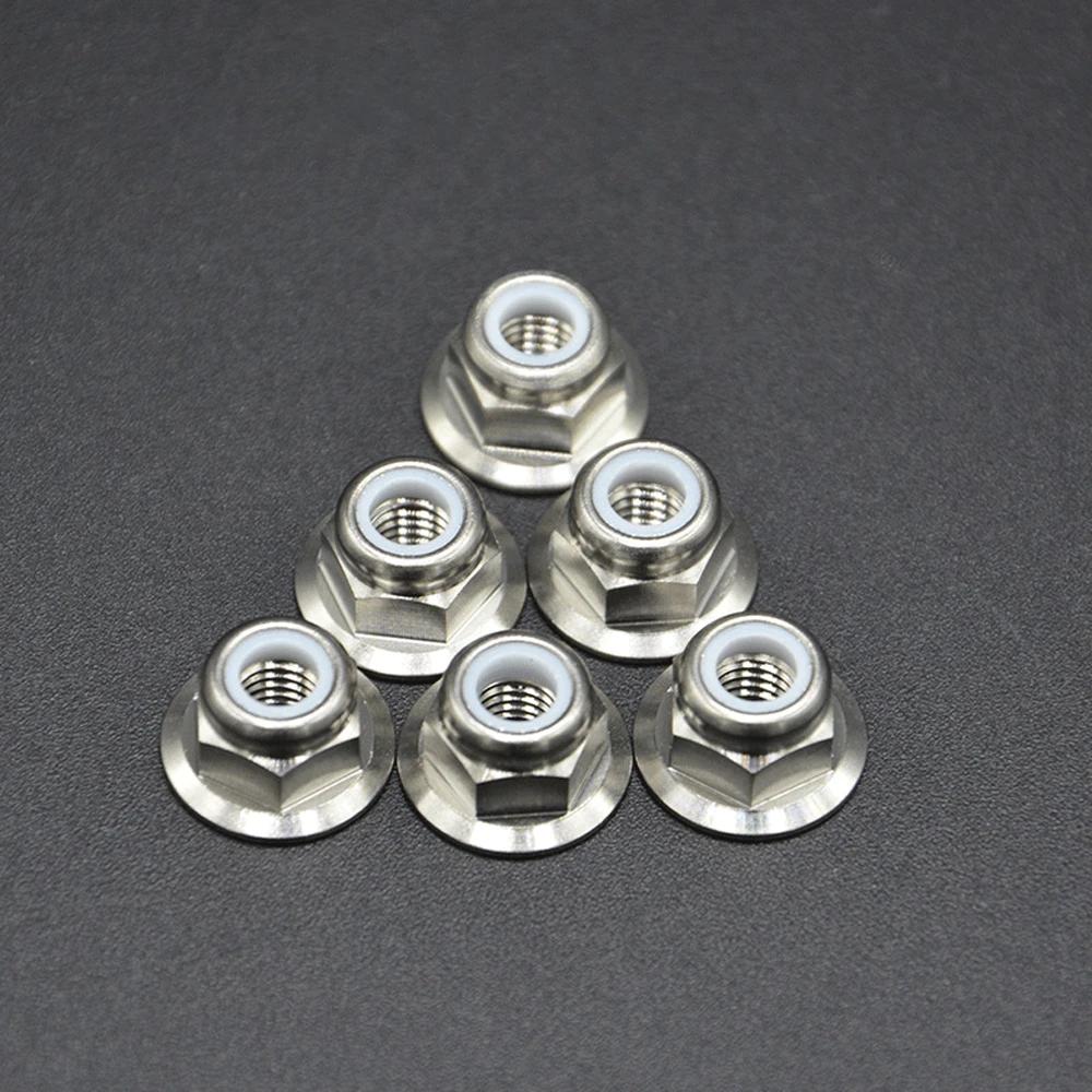 1 PC Right Hand M3 M4 GR5 TC4 Titanium Alloy Hex Flange Nut with Self Locking Nylon Insert for Model Titanium Alloy-M4
1 PC Right Hand M3 M4 GR5 TC4 Titanium Alloy Hex Flange Nut with Self Locking Nylon Insert for Model Titanium Alloy-M4